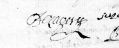 desages fils signe 1764